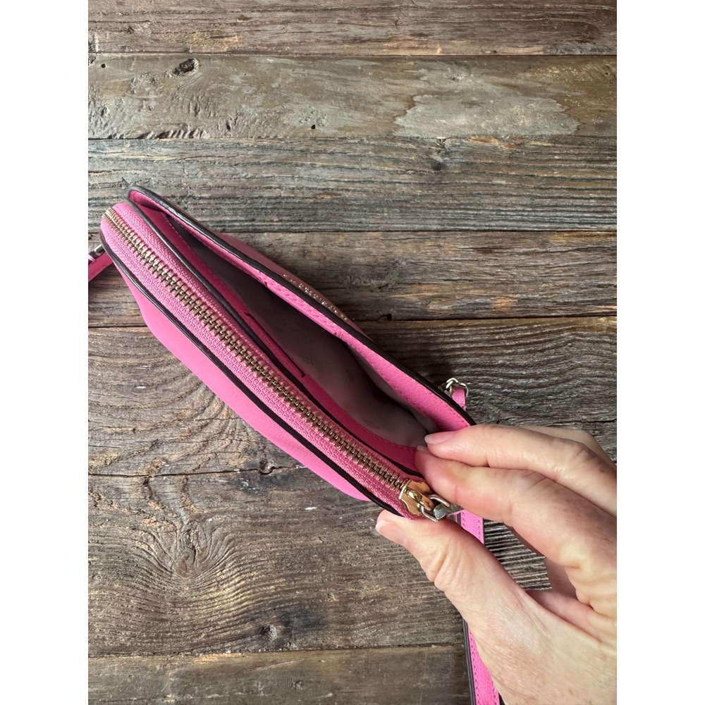 Kate Spade Cameron's pink dome crossbody pebbled leather handbag - Picture 8 of 12